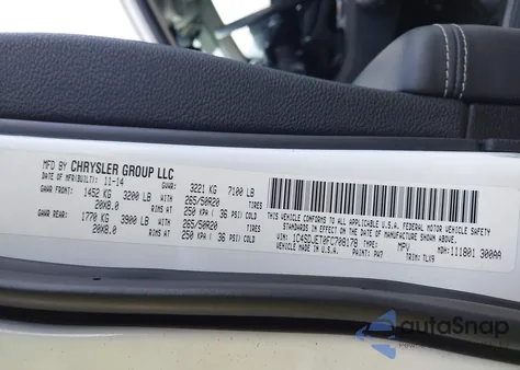 2015 Dodge Durango Citadel from USA, damaged, VIN 1C4SDJET0FC708178